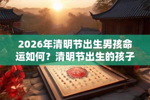 2026年清明节出生男孩命运如何？清明节出生的孩子有阴阳眼？