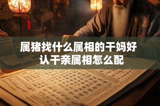 属猪找什么属相的干妈好 认干亲属相怎么配 属猪找什么属相的干妈好 认干亲属相怎么配