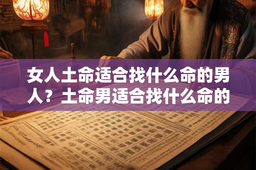 女人土命适合找什么命的男人？土命男适合找什么命的女人？