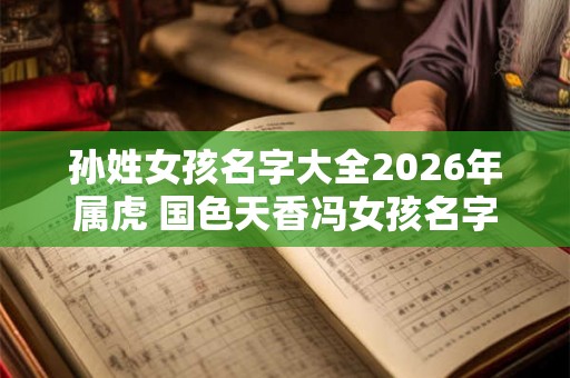 孙姓女孩名字大全2026年属虎 国色天香冯女孩名字