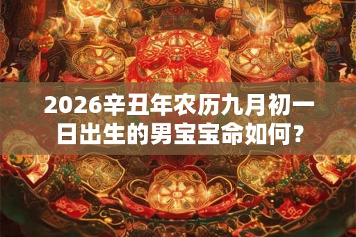 2026辛丑年农历九月初一日出生的男宝宝命如何？