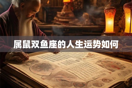 属鼠双鱼座的人生运势如何