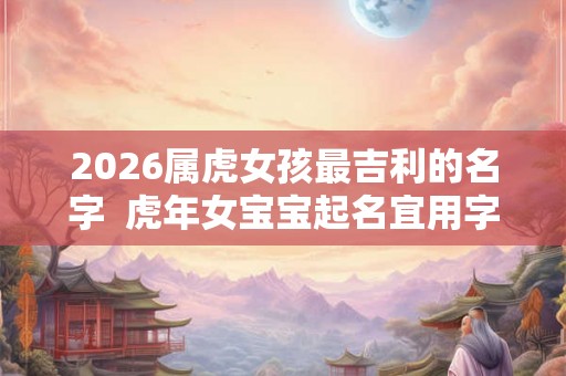 2026属虎女孩最吉利的名字  虎年女宝宝起名宜用字