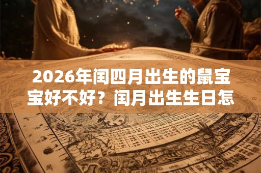 2026年闰四月出生的鼠宝宝好不好？闰月出生生日怎么过？