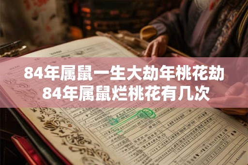 84年属鼠一生大劫年桃花劫 84年属鼠烂桃花有几次