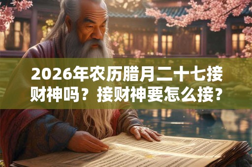 2026年农历腊月二十七接财神吗？接财神要怎么接？