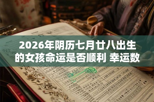 2026年阴历七月廿八出生的女孩命运是否顺利 幸运数字是什么