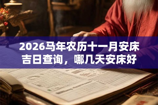 2026马年农历十一月安床吉日查询,哪几天安床好 2026马年农历十一月安床吉日查询,哪几天安床好