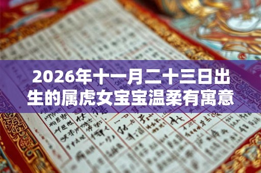 2026年十一月二十三日出生的属虎女宝宝温柔有寓意的名字推荐