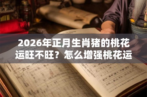 2026年正月生肖猪的桃花运旺不旺？怎么增强桃花运？