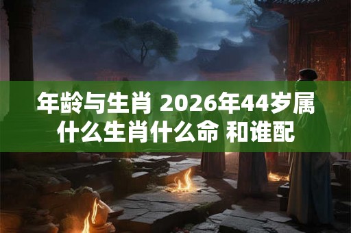 年龄与生肖 2026年44岁属什么生肖什么命 和谁配 年龄与生肖 2026年44岁属什么生肖什么命 和谁配