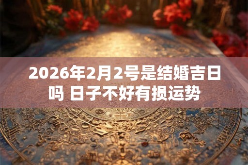 2026年2月2号是结婚吉日吗 日子不好有损运势