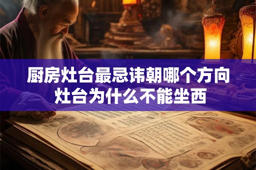 厨房灶台最忌讳朝哪个方向 灶台为什么不能坐西