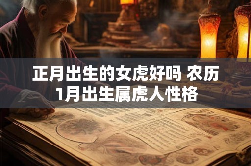 正月出生的女虎好吗 农历1月出生属虎人性格