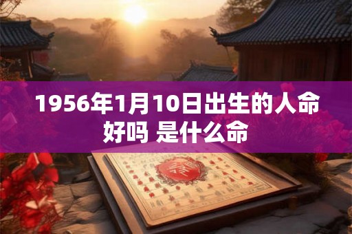 1956年1月10日出生的人命好吗 是什么命 1956年1月10日出生的人命好吗 是什么命