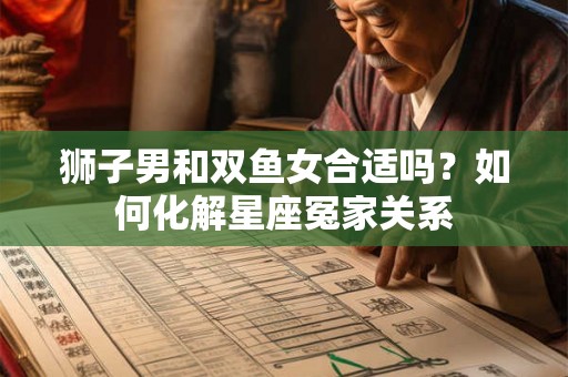 狮子男和双鱼女合适吗?如何化解星座冤家关系 狮子男和双鱼女合适吗?如何化解星座冤家关系