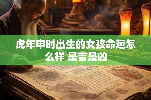 虎年申时出生的女孩命运怎么样 是吉是凶