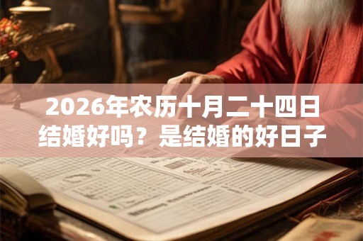 2026年农历十月二十四日结婚好吗？是结婚的好日子吗？