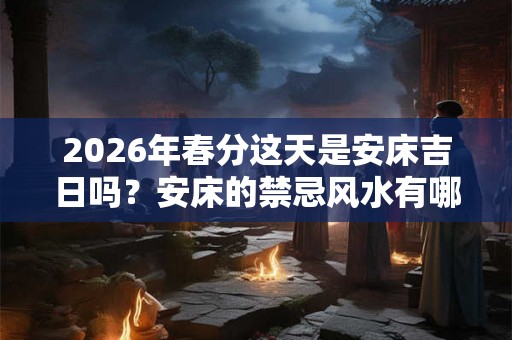 2026年春分这天是安床吉日吗？安床的禁忌风水有哪些？
