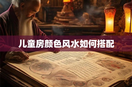 儿童房颜色风水如何搭配