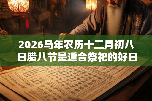 2026马年农历十二月初八日腊八节是适合祭祀的好日子吗? 2026马年农历十二月初八日腊八节是适合祭祀的好日子吗?