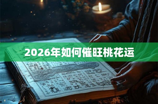 2026年如何催旺桃花运 2026年如何催旺桃花运