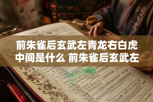 前朱雀后玄武左青龙右白虎中间是什么 前朱雀后玄武左青龙右白虎中间是什么
