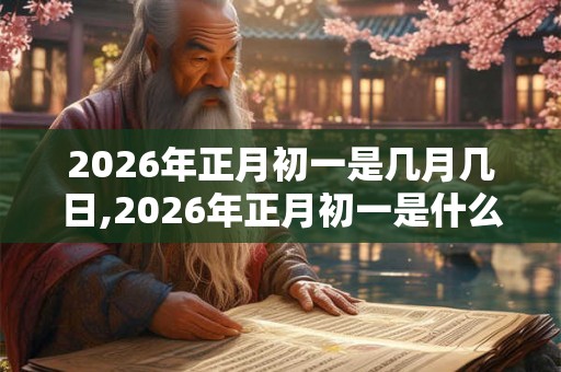 2026年正月初一是几月几日,2026年正月初一是什么星座