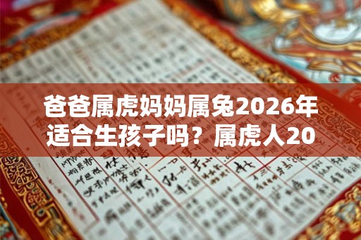 爸爸属虎妈妈属兔2026年适合生孩子吗？属虎人2026年婚姻好吗？