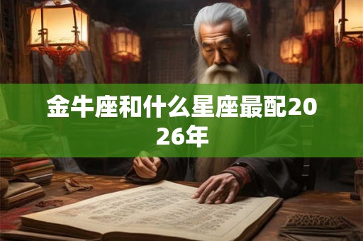 金牛座和什么星座最配2026年
