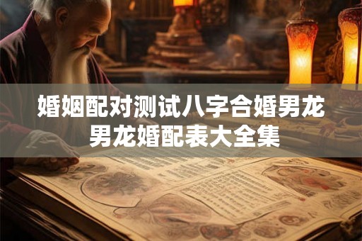 婚姻配对测试八字合婚男龙 男龙婚配表大全集