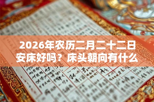 2026年农历二月二十二日安床好吗？床头朝向有什么讲究？