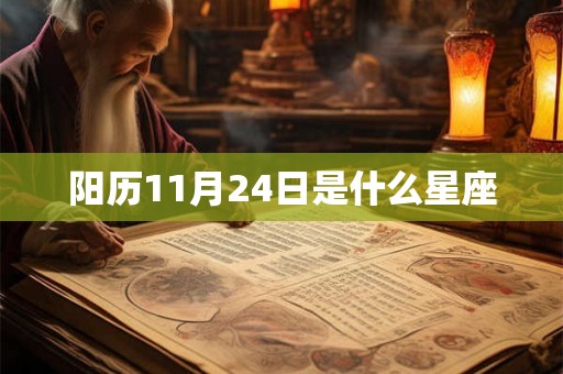 阳历11月24日是什么星座