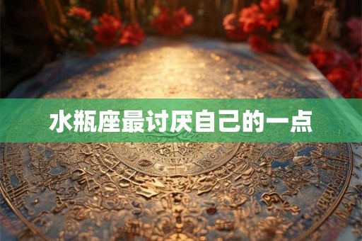 水瓶座最讨厌自己的一点 水瓶座最讨厌自己的一点