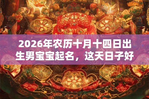 2026年农历十月十四日出生男宝宝起名，这天日子好吗？