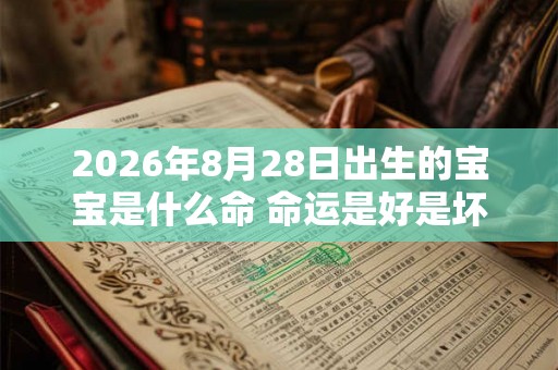 2026年8月28日出生的宝宝是什么命 命运是好是坏