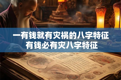 一有钱就有灾祸的八字特征 有钱必有灾八字特征 一有钱就有灾祸的八字特征 有钱必有灾八字特征