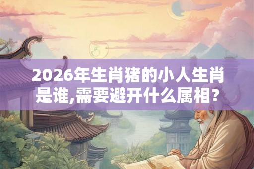 2026年生肖猪的小人生肖是谁,需要避开什么属相？