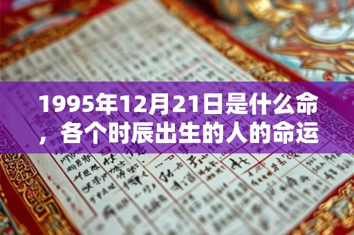 1995年12月21日是什么命,各个时辰出生的人的命运 1995年12月21日是什么命,各个时辰出生的人的命运