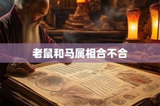 老鼠和马属相合不合