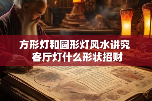 方形灯和圆形灯风水讲究 客厅灯什么形状招财 方形灯和圆形灯风水讲究 客厅灯什么形状招财