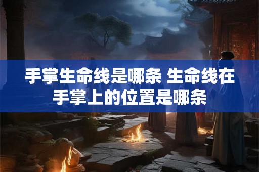 手掌生命线是哪条 生命线在手掌上的位置是哪条