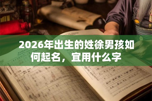 2026年出生的姓徐男孩如何起名,宜用什么字 2026年出生的姓徐男孩如何起名,宜用什么字