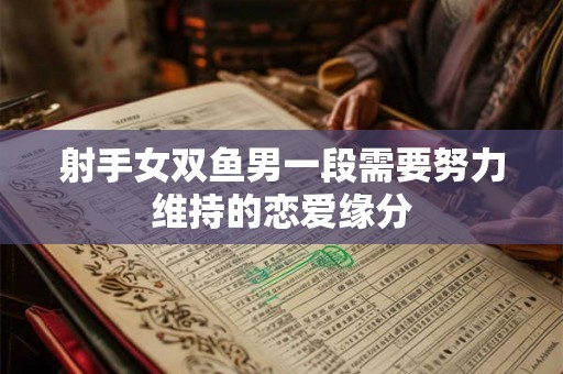 射手女双鱼男一段需要努力维持的恋爱缘分
