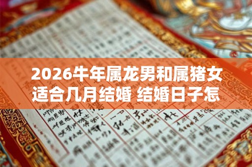2026牛年属龙男和属猪女适合几月结婚 结婚日子怎么选 2026牛年属龙男和属猪女适合几月结婚 结婚日子怎么选