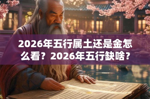 2026年五行属土还是金怎么看？2026年五行缺啥？