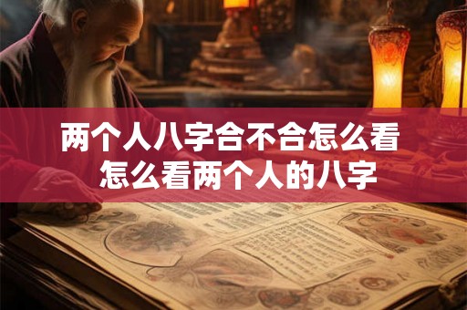 两个人八字合不合怎么看 怎么看两个人的八字 两个人八字合不合怎么看 怎么看两个人的八字