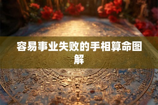 容易事业失败的手相算命图解