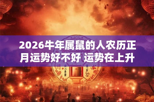 2026牛年属鼠的人农历正月运势好不好 运势在上升