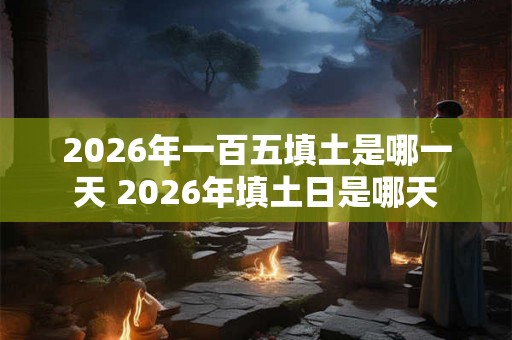 2026年一百五填土是哪一天 2026年填土日是哪天